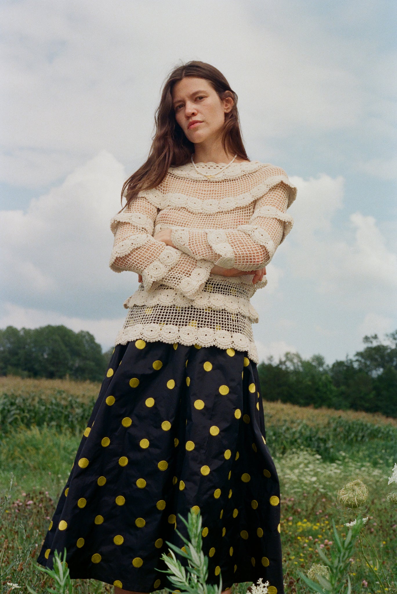 Play Skirt - Bumblebee Dot