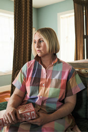 Nikki Chasin x The House That Lars Built Play Skirt in Midsommar Plaid