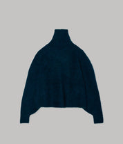 Mohair Highneck - Midnight Blue