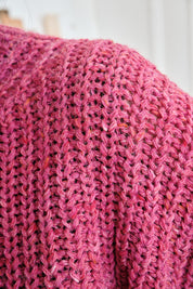 Sy Tweed Pullover - Pink, view 4