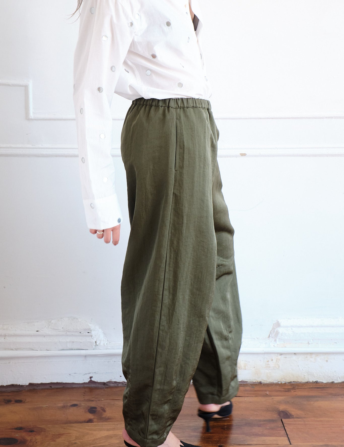 Contessa Pant - Artichoke, view 3