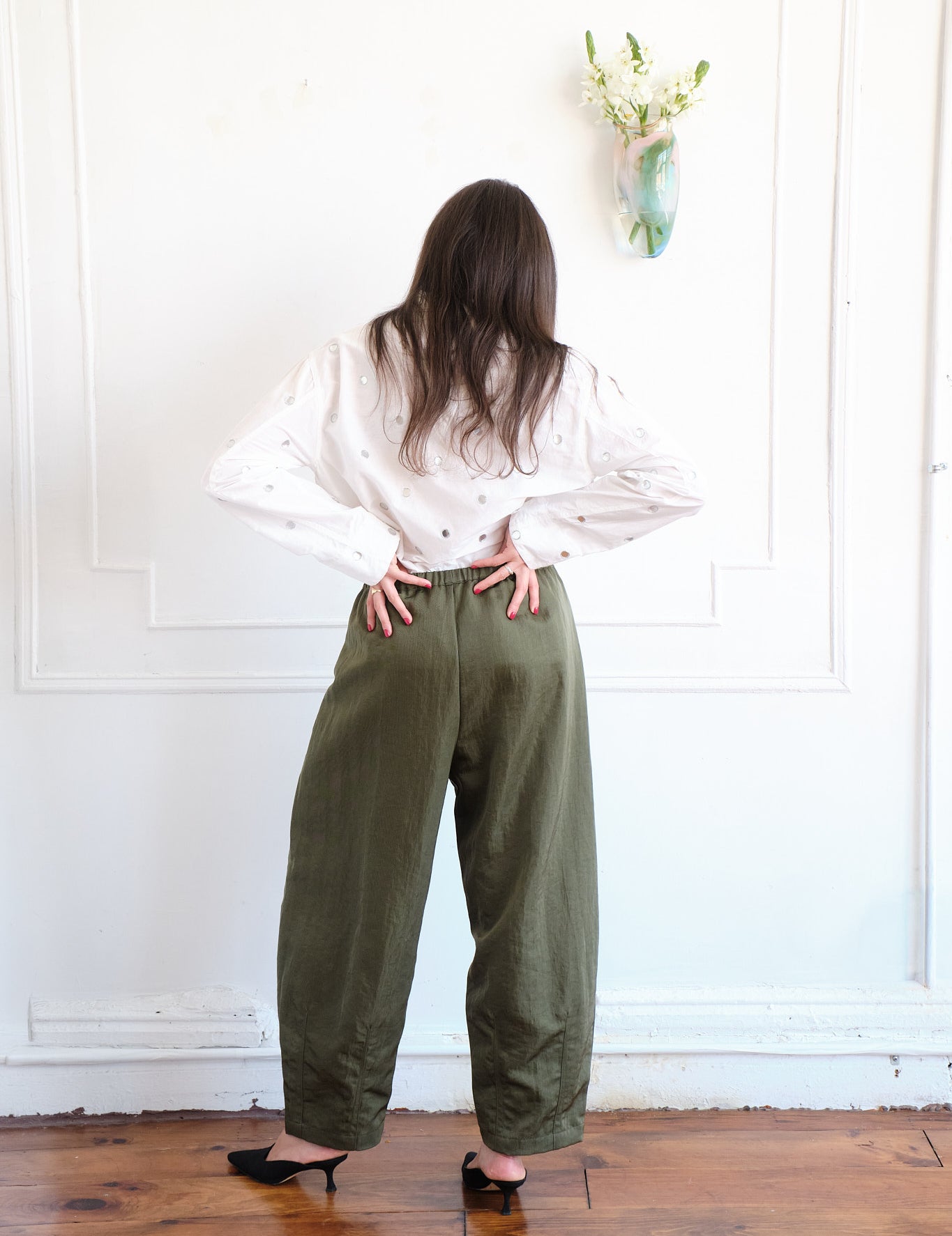 Contessa Pant - Artichoke, view 5