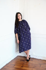 Ballad Mirror Dress - Navy