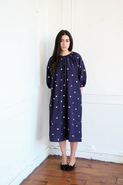 Ballad Mirror Dress - Navy