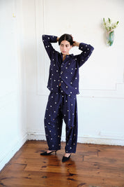 Homer Mirror Buttondown - Navy