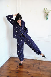 Contessa Mirror Pants - Navy