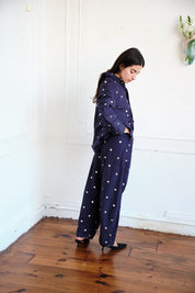Contessa Mirror Pants - Navy