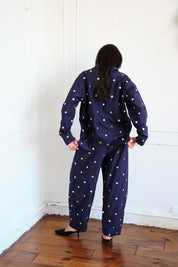 Homer Mirror Buttondown - Navy