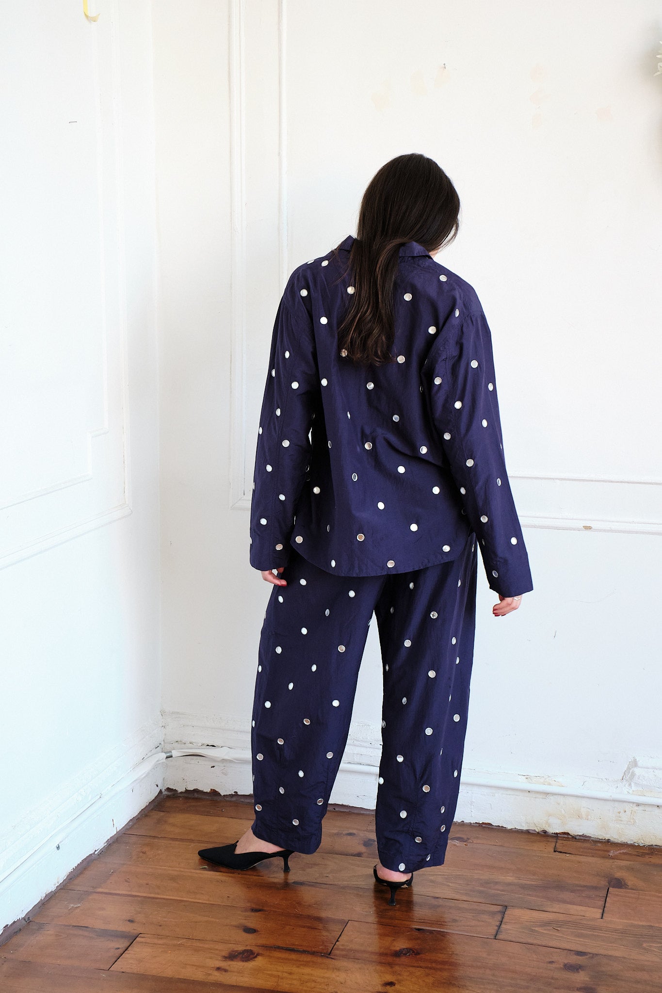 Homer Mirror Buttondown - Navy