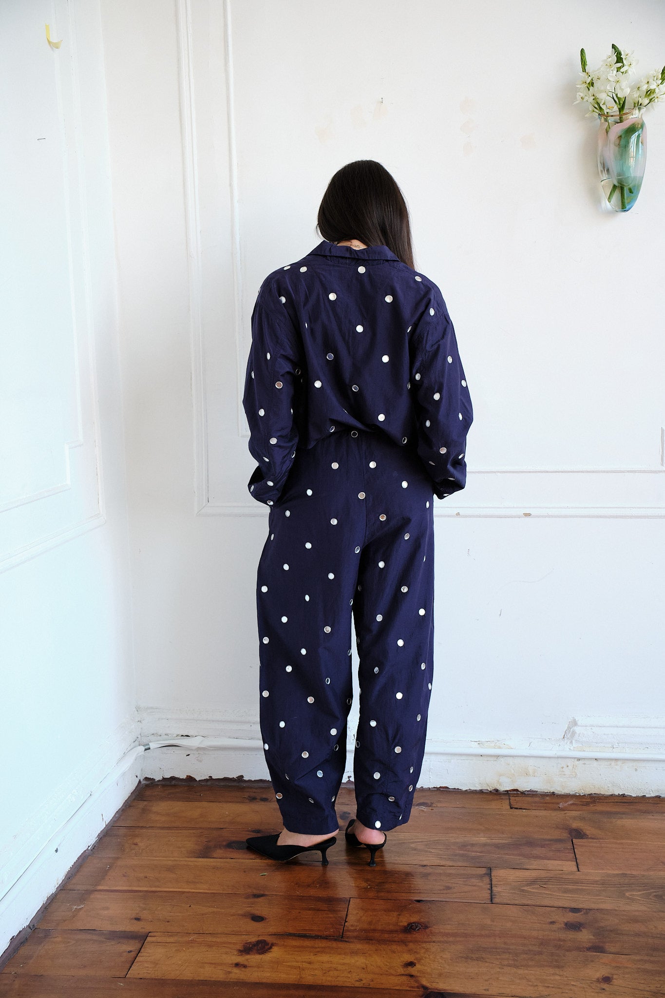 Homer Mirror Buttondown - Navy