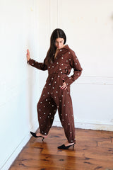 Contessa Mirror Pants - Chocolate