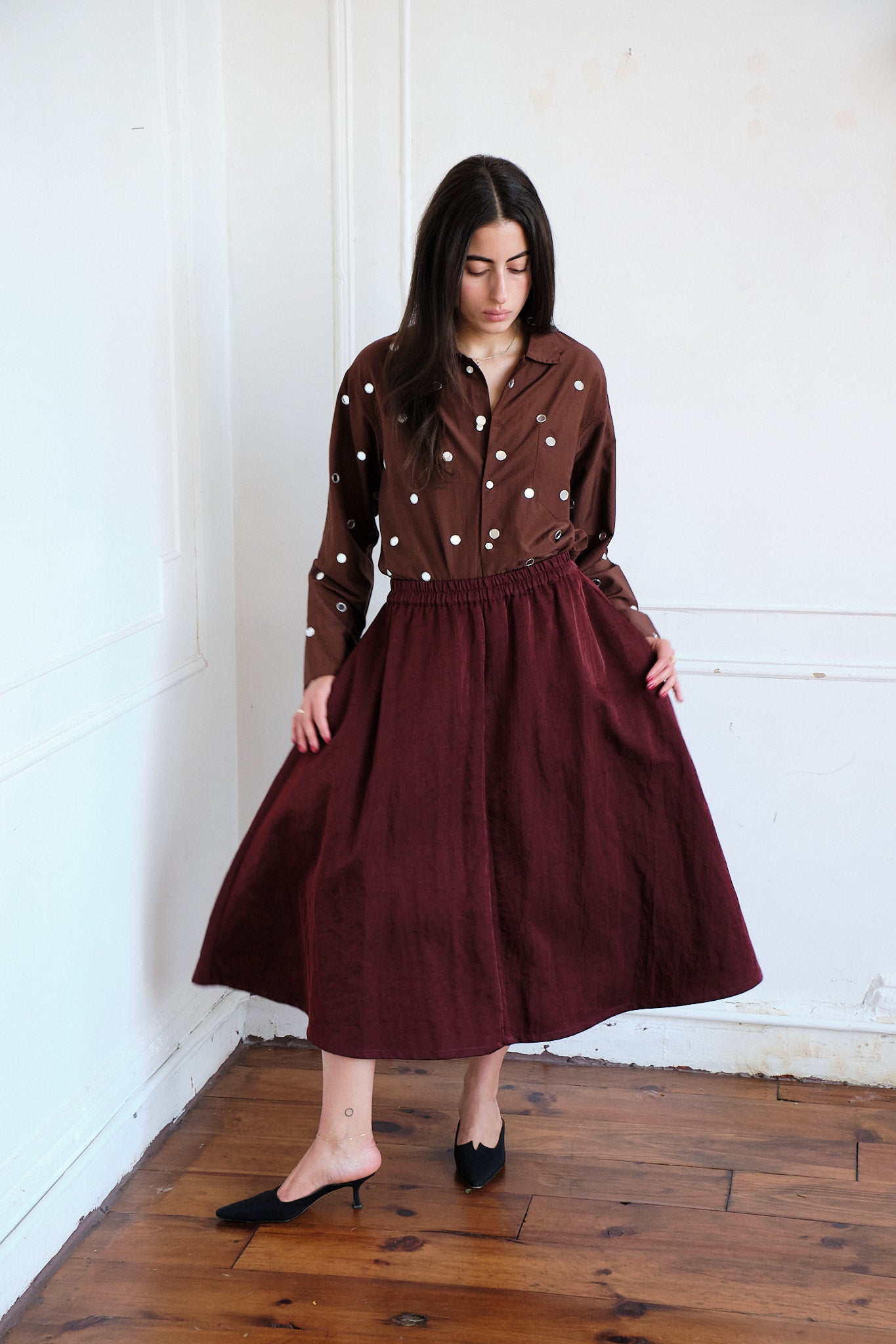Play Skirt - Oxblood