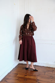 Play Skirt - Oxblood