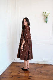 Ballad Mirror Dress - Chocolate