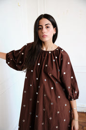 Ballad Mirror Dress - Chocolate