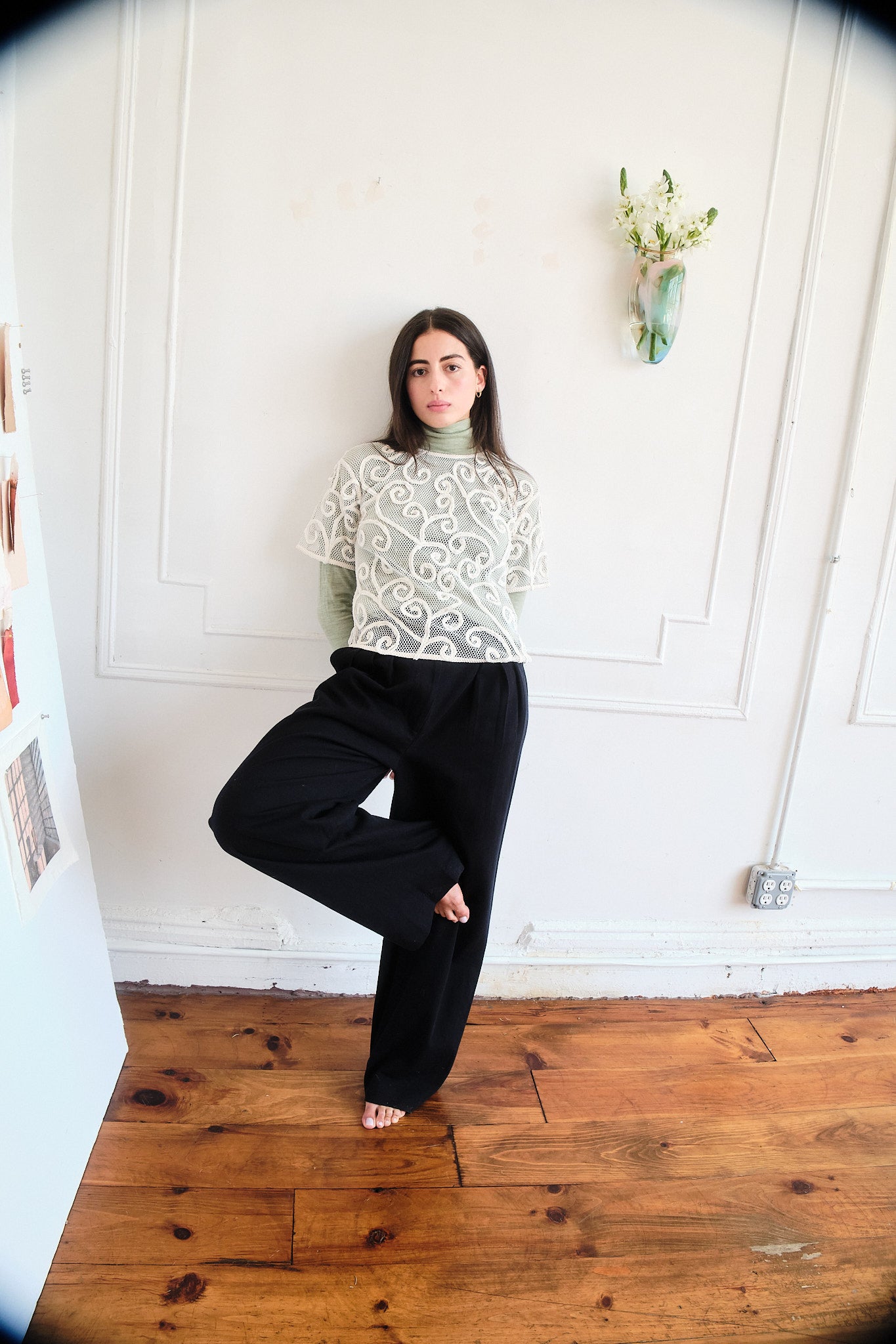 Lula Merino Turtleneck - Sage