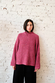 Sy Tweed Pullover - Pink