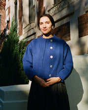 Shiloh Cotton Cardigan - Lapis