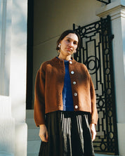 Shiloh Cotton Cardigan - Mocha