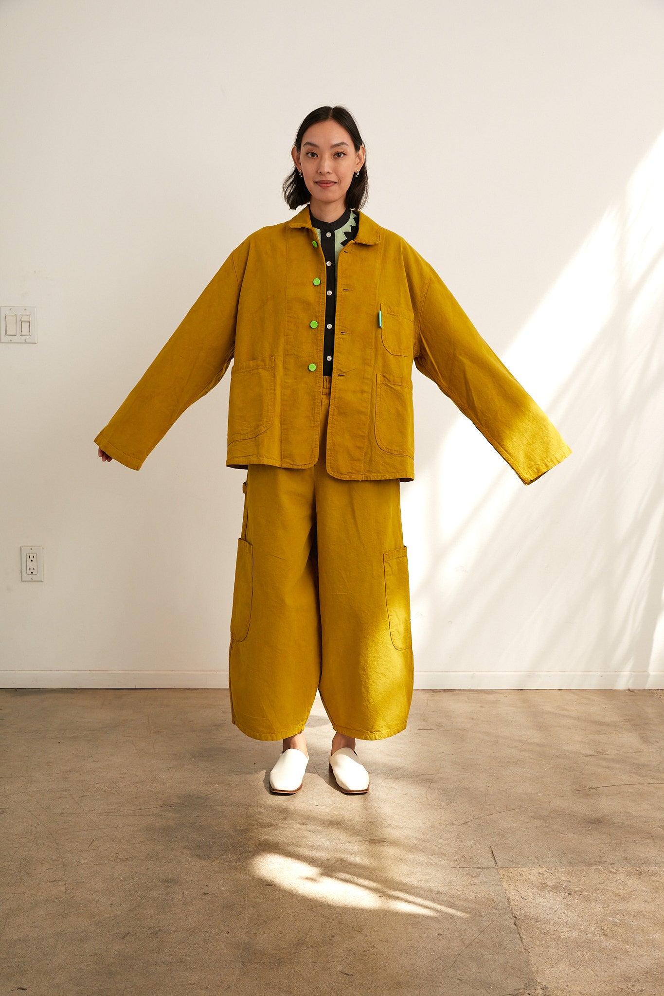 Forager Coat - Split Pea, view 5