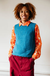 Homer Buttondown - Orange Crayon