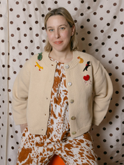 Shiloh Cotton Cardigan - Oatmeal