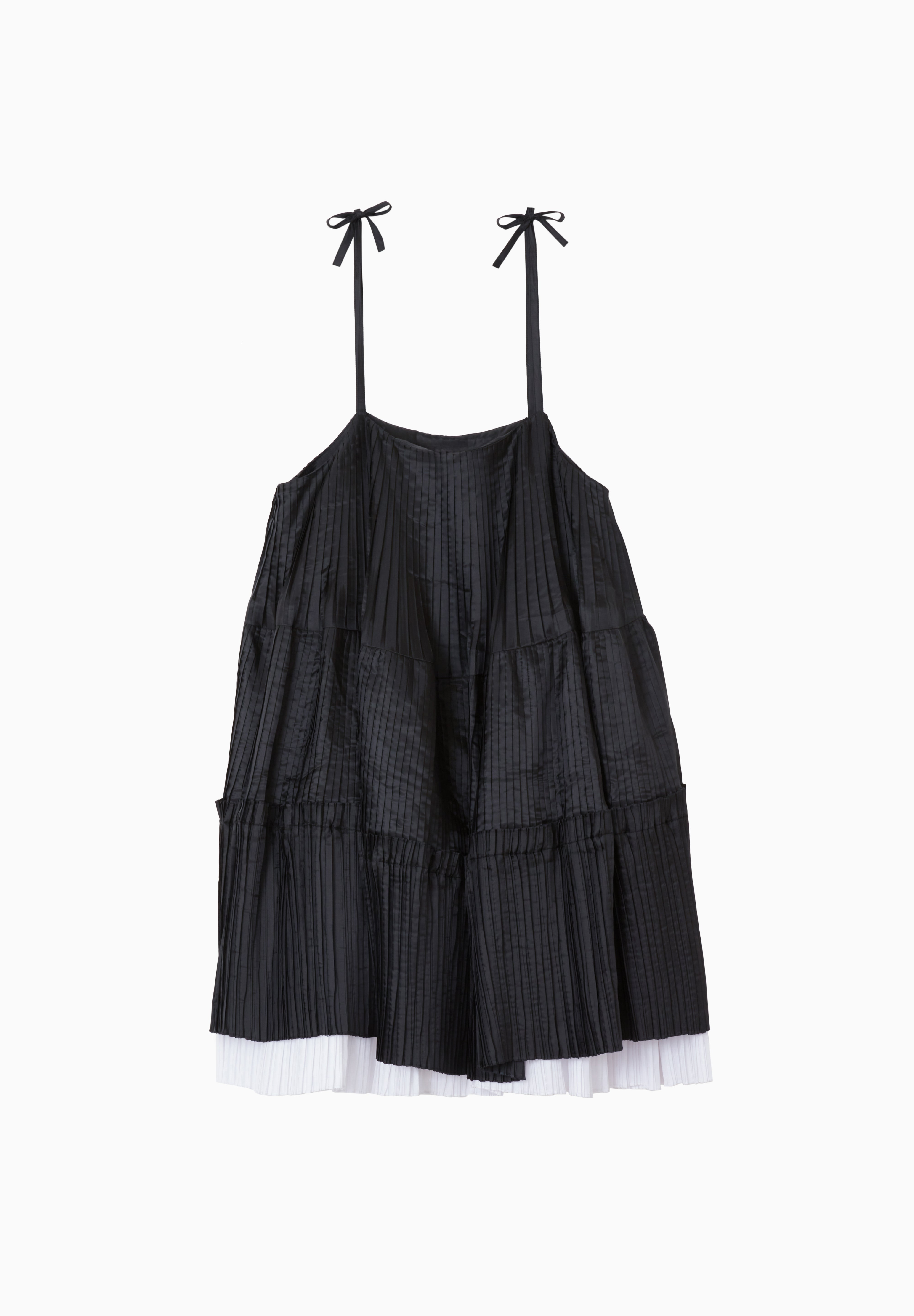 Octave Mini Dress - Black/Ivory