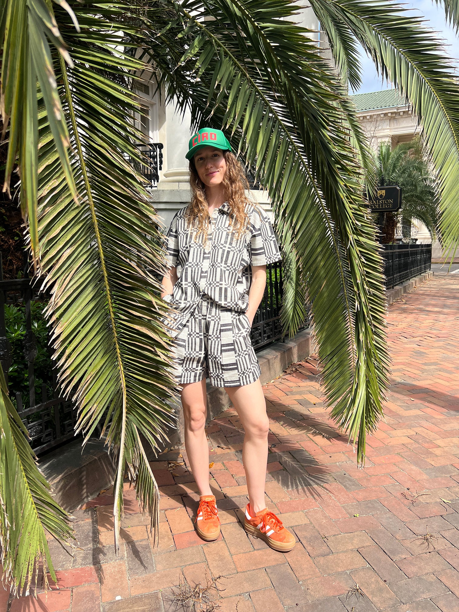 Nikki Chasin x The House That Lars Built Camper Short in Licorice Astrid Weave