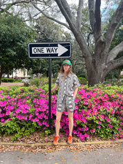 Nikki Chasin x The House That Lars Built Dylan Shirt in Licorice Astrid Weave