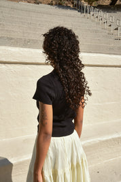 Knit Rita T-Shirt - Black