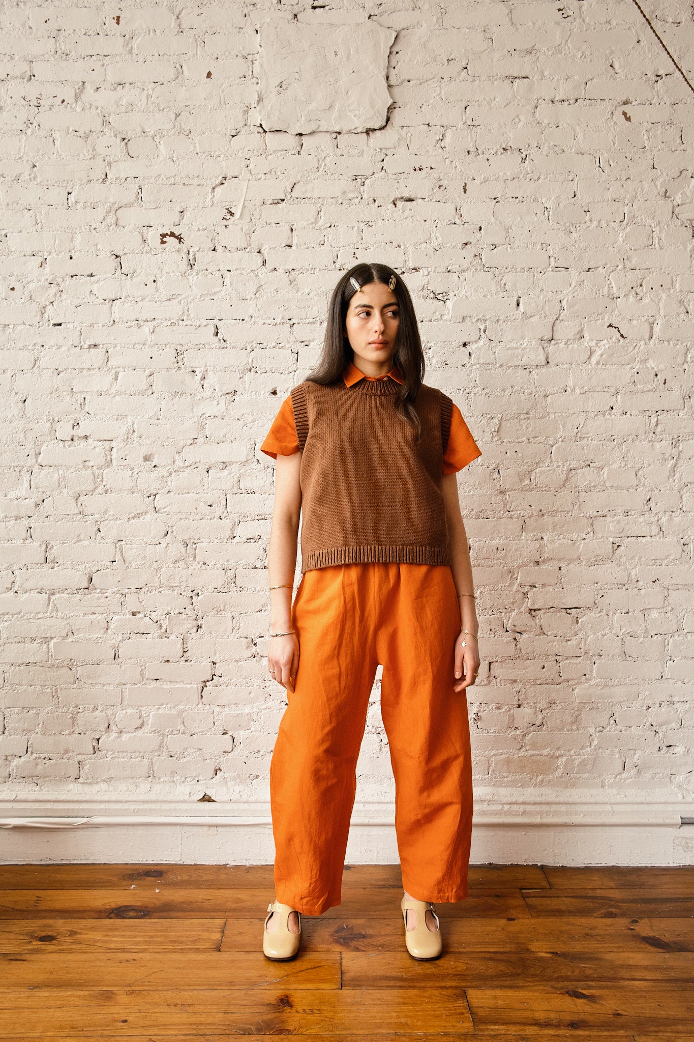 Contessa Pant - Persimmon