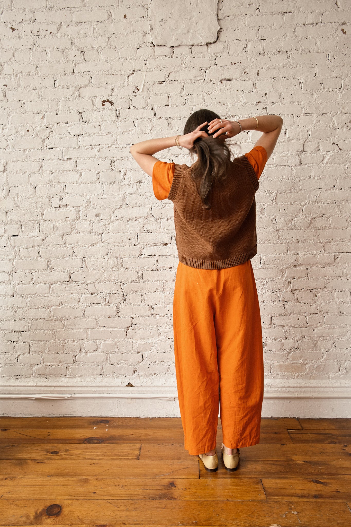 Contessa Pant - Persimmon, view 5