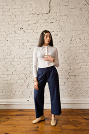 Patch Pant Zig Zag - Navy/Navy