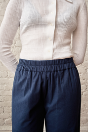 Knit Ruthie Buttondown - White