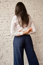 Patch Pant Zig Zag - Navy/Navy