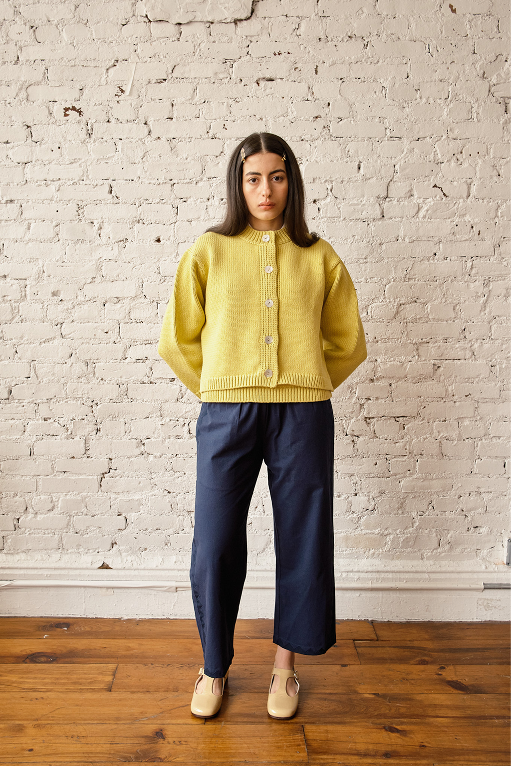 Shiloh Cotton Cardigan - Lemon – Nikki Chasin Shiloh Cotton Cardigan - Lemon – Nikki Chasin