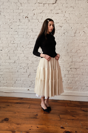 Knit Ruthie Buttondown - Black