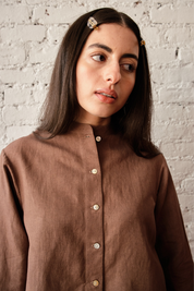 Alpha Buttondown - Cocoa