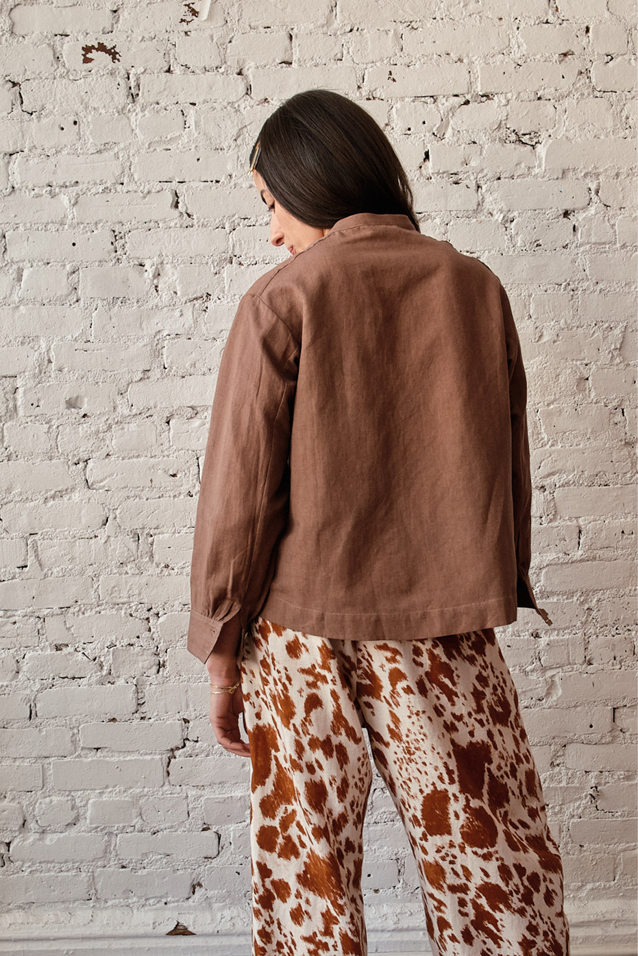 Alpha Buttondown - Cocoa