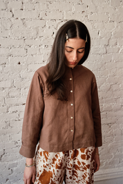 Alpha Buttondown - Cocoa