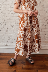 Play Skirt - Cow Print