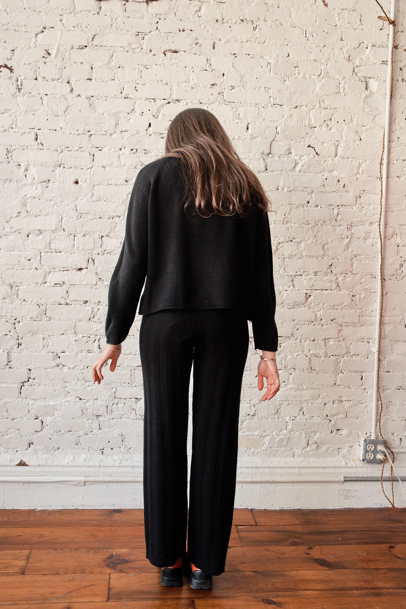 Iris Rollneck Pullover - Black