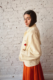 Forager Coat - Horizontal Corduroy Butter