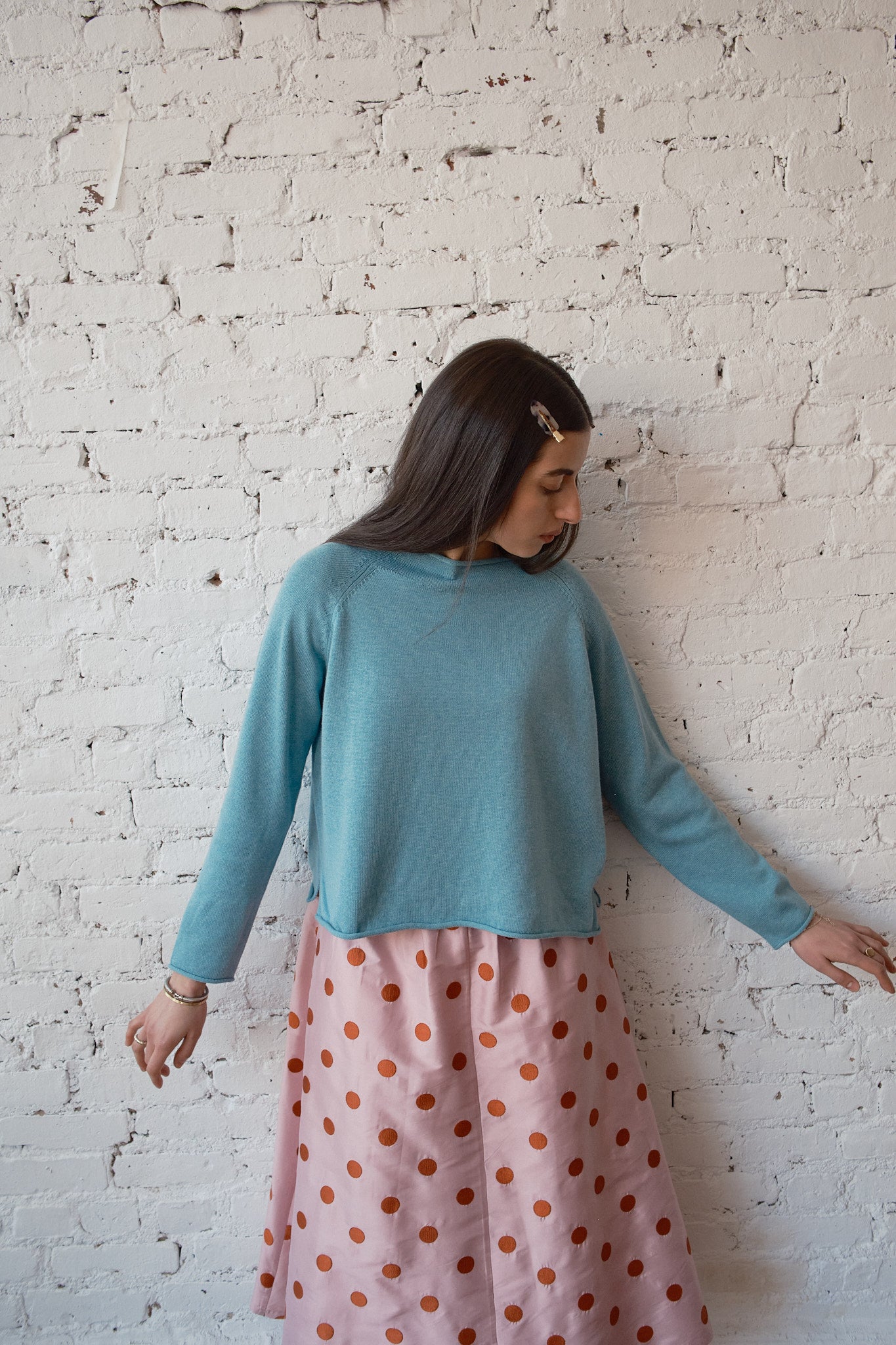 Iris Pullover- Sky