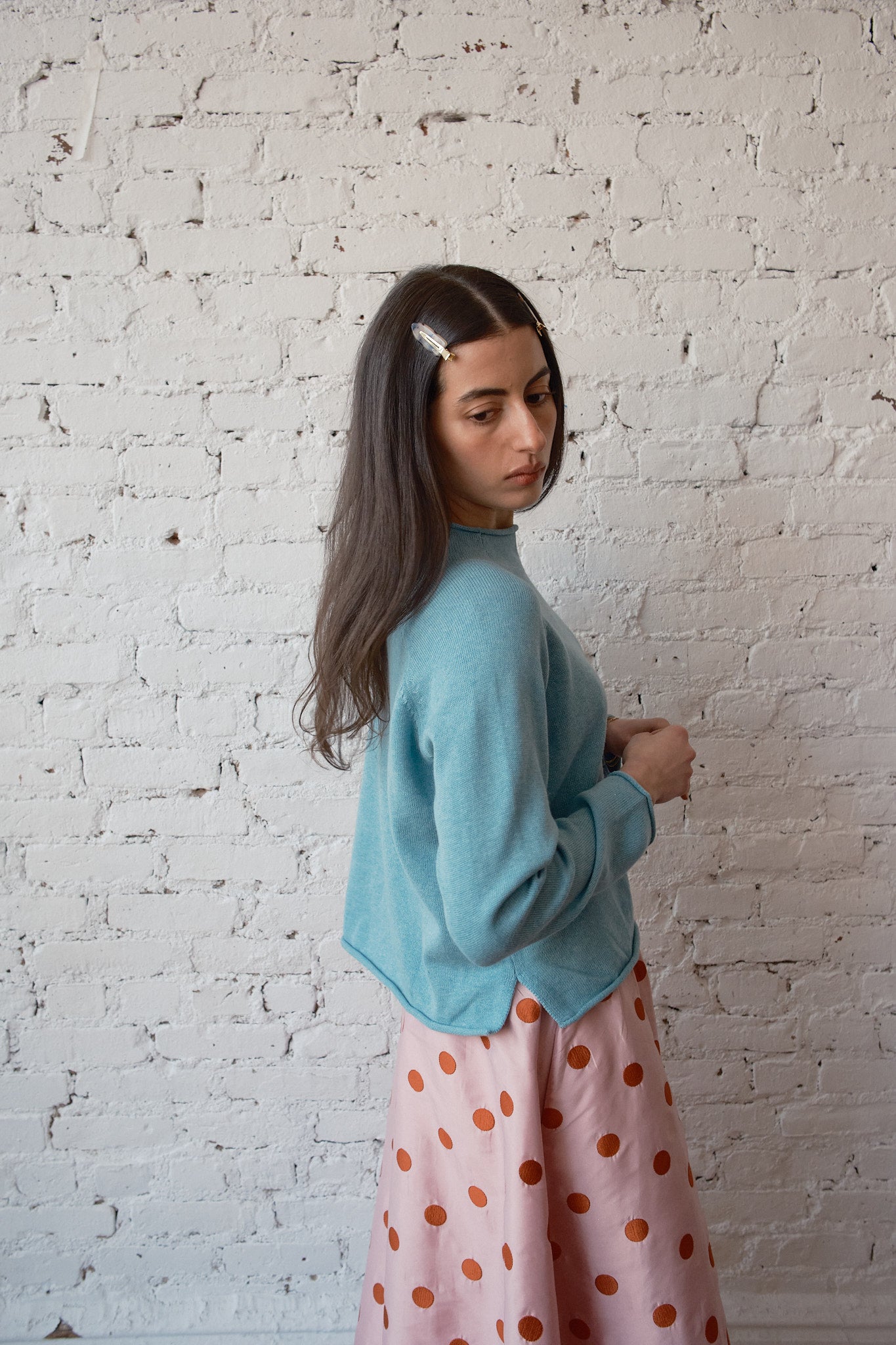 Iris Pullover- Sky