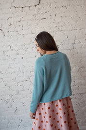 Iris Pullover- Sky