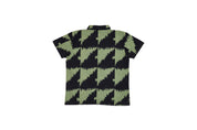 Dylan Shirt Cotton/Silk- Houndstooth Green