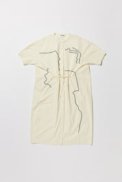 Pensive Embroidered Dress