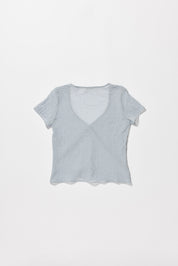 Centered V-Neck Top