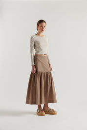 Nocturne Gathered Skirt
